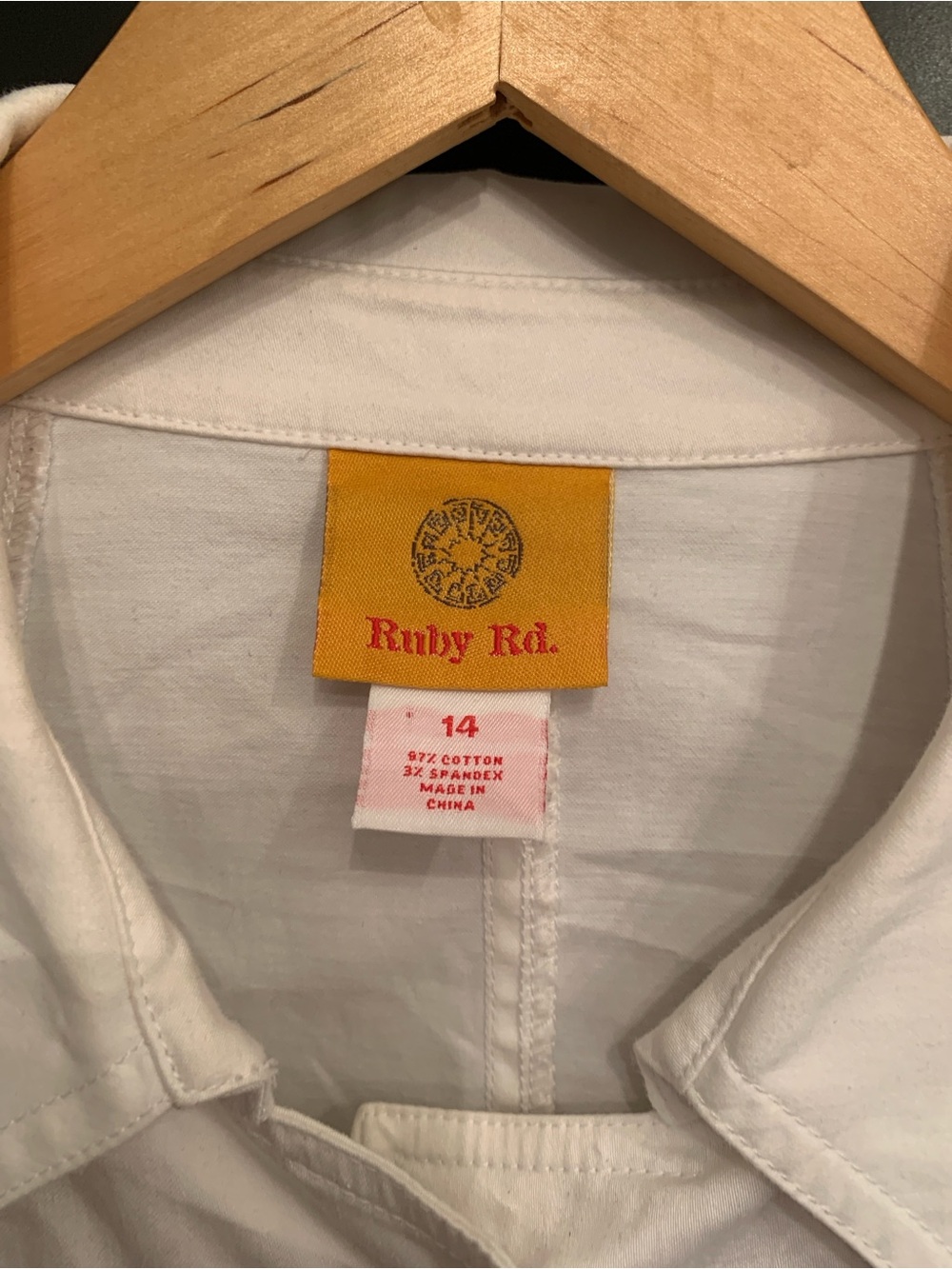Ruby Rd. White Button-Front Utility Jacket - Picture 7 of 12